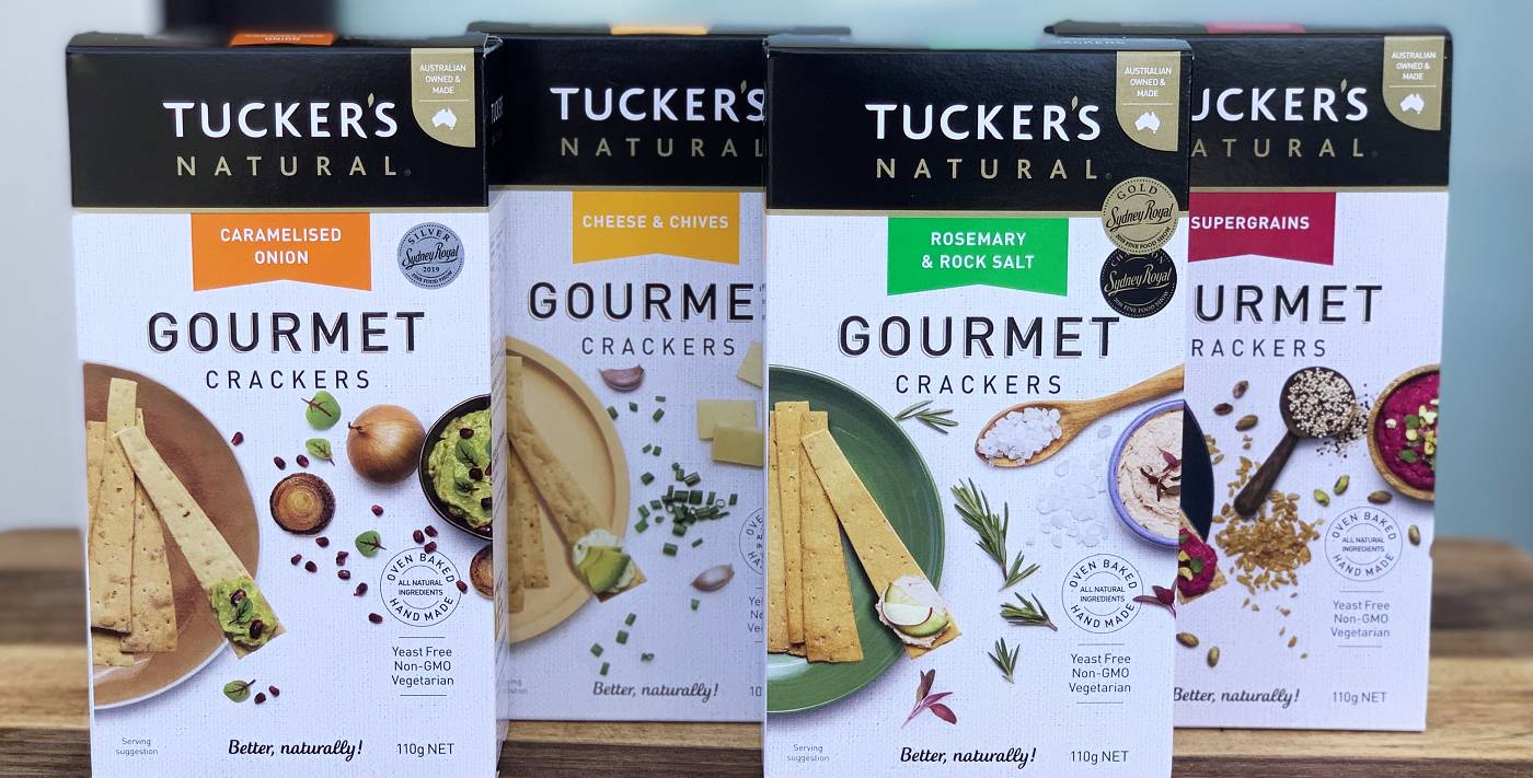 Tucker's Natural Cracker Range